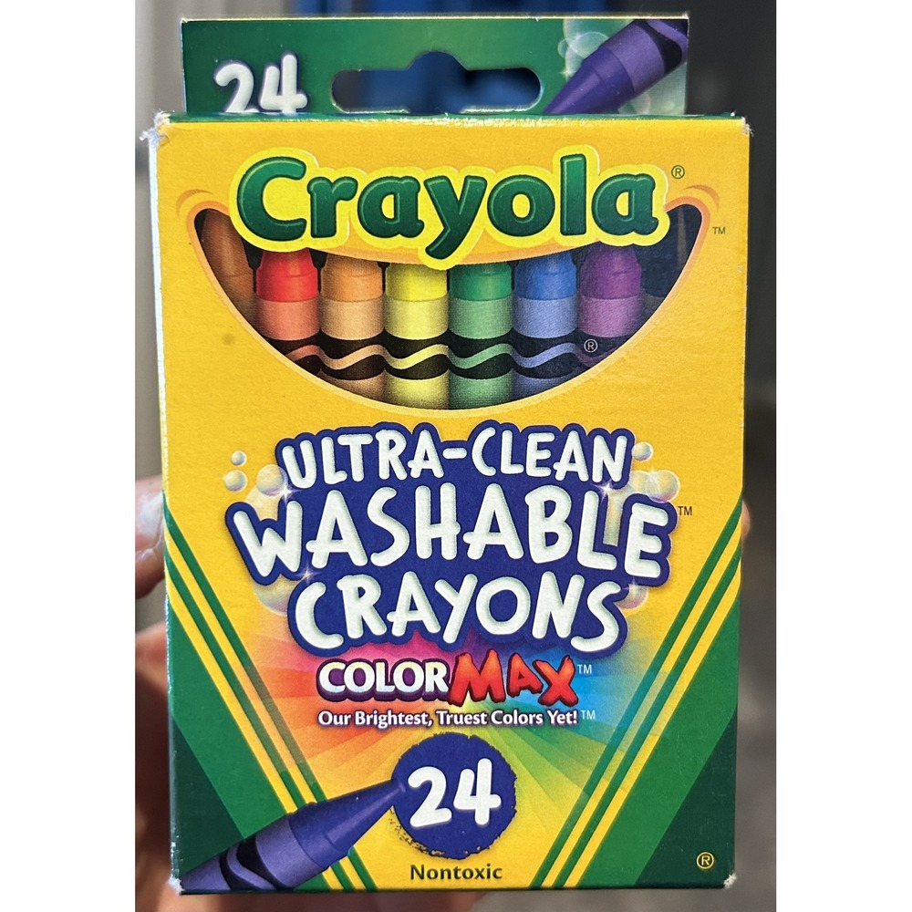 5 *24 Crayola  Ultra-Clean Washable Crayons Made in USA‎ Teacher's Classroom - Picture 3 of 4